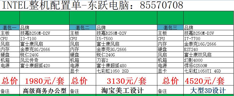 INTEL整機